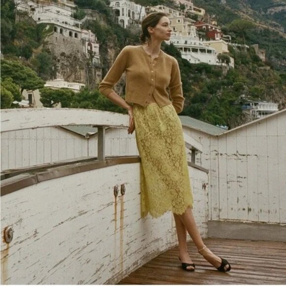 Doen Nandi Skirt in Daffodil Yellow - Medium - NWT - Picture 1 of 12